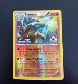 FULL SET 4x-Pokemon Marowak 78/162 1st-2nd-3rd-4th Place League Stamped Promo - Image 4