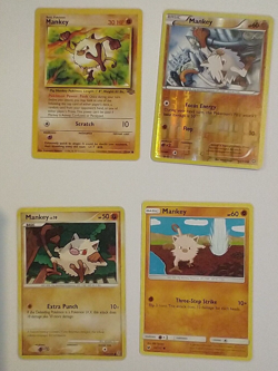 Pokemon TCG Card Lot Mankey - Image 1