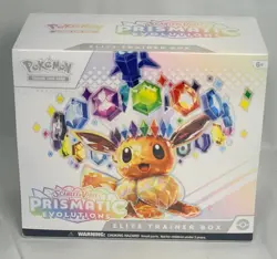 Pokemon TCG Scarlet & Violet Prismatic Evolutions Elite Trainer Box ETB Sealed - Image 1