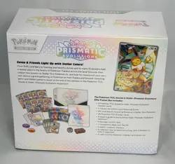 Pokemon TCG Scarlet & Violet Prismatic Evolutions Elite Trainer Box ETB Sealed - Image 2