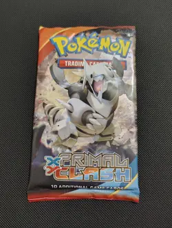 2015 Pokemon TCG XY Primal Clash Booster Pack Factory Sealed (Aggron) - Image 1