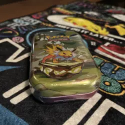 Pokemon TCG Prismatic Evolutions Jolteon Mini Tin - Sealed - 2 Booster Packs - Image 5