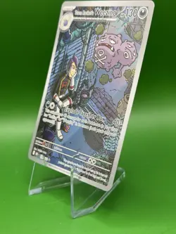 Pokemon Team Rocket's Weezing 199/182 Illustration Rare Destined Rivals - Image 2