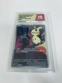 Pokemon Team Rocket’s Mimikyu 238/217 ACE 10 Ascended Heroes Gem 10 - Image 1