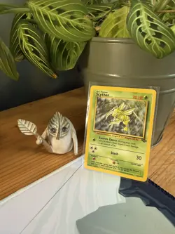 Pokemon TCG Scyther Jungle 26/64 Regular Unlimited Rare ✨ - Image 1