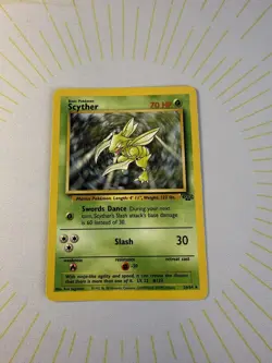 Pokemon TCG Scyther Jungle 26/64 Regular Unlimited Rare ✨ - Image 2