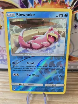 Pokemon - Slowpoke 42/214 - Reverse Holo - Unbroken Bonds - Near Mint - Image 1