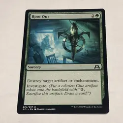 Root Out Shadows over Innistrad Regular Common MTG 224/297 LP - Image 1