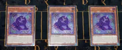 YUGIOH Purrelyly x3 (OP22-EN001) Ultimate Rare Near Mint - Image 1