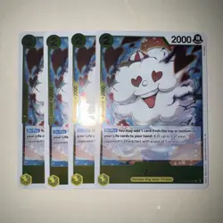 One Piece TCG OP11-106 Zeus X4 Playset Rare Card Game CCG English - Image 1