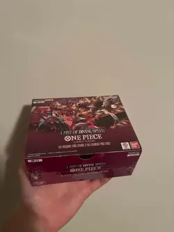 ONE PIECE CARD GAME OP-11 Fist of Divine Speed Booster Box (ENGLISH) SEALED - Image 1