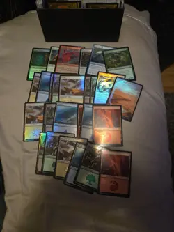 Magic The Gathering, Wizards Of The Coast Card Lot. 327 CARDS Total With Box - Image 2