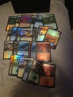 Magic The Gathering, Wizards Of The Coast Card Lot. 327 CARDS Total With Box - Image 3