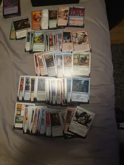 Magic The Gathering, Wizards Of The Coast Card Lot. 327 CARDS Total With Box - Image 4