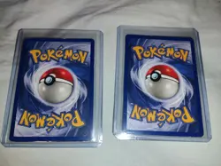 Pokemon TCG Venusaur & Blastoise Unlimited Base Set Holos - Heavily Played - Image 2