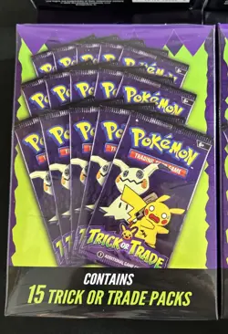 Pokemon Trick or Trade Booster Pack box - 15 Packs 2025 NEW - Image 1