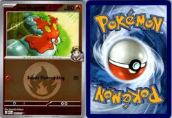ETHAN'S SLUGMA (ENERGY SYMBOL PATTERN) 023/217 C ASCENDED HEROES POKEMON NM/M - Image 3