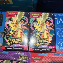 2x Pokemon TCG - Ascended Heroes - Booster Bundles & 2x tech sticker collection - Image 2