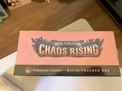 Pokemon TCG: Chaos Rising Pokemon Center Elite Trainer Box ETB Sealed Small Tear - Image 4