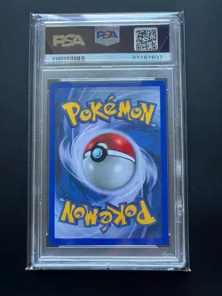 Carte Pokemon Caninos Growlithe 28/102 PSA 9 CHINESE Chinois Ed 1 Set de Base - Image 2