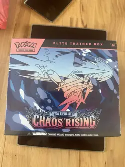 Pokemon TCG Sealed Chaos Rising Elite Trainer Box (ETB) - Image 1