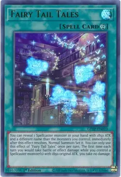 Fairy Tail Tales GFTP-EN010 Ultra Rare 1st ed Ghost From The Past yugioh - Image 1