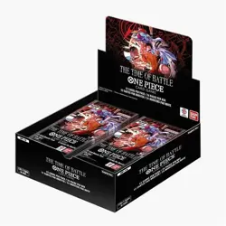 ONE PIECE CARD GAME THE TIME OF BATTLE BOOSTER BOX OP16 ENG PRESELL JUNE 2026 - Image 1