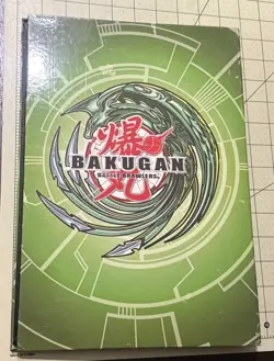 LOT OF 88 VINTAGE BAKUGAN BRAWLERS TRADING CARDS WITH Green BINDER - Image 2
