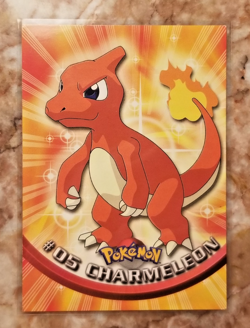 🔥 Charmander and Charmeleon TOPPS Cards 🔥 Lot of 4 Pokemon 1998-1999 LP-NM - Image 2