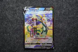 Serperior V TG13/TG30 Ultra Rare Silver Tempest Trainer Gallery Pokemon Card - Image 1