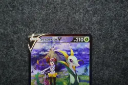 Serperior V TG13/TG30 Ultra Rare Silver Tempest Trainer Gallery Pokemon Card - Image 2