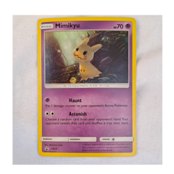 Pokemon TCG Mimikyu SM29 SM Promo Holo - Image 1