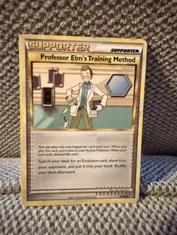 Pokemon Card Professor Elm's Training Method 82/95 Supporter Call of Legends - Image 1