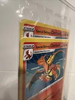 Pokemon Special Delivery Charizard SWSH075 Sealed Promo *Double Card Error* - Image 3