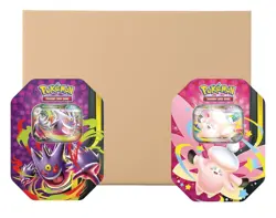 Pokemon Mega Evolution Moonlit Tin 6 Box Case - Pre Order - Confirmed Stock - Image 1