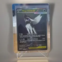 MINT Pokemon TCG Mega Absol EX 180/132 Me01: Mega Evolution Holo Rare - Image 1