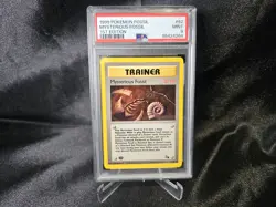 1999 Pokemon Fossil 1st Edition Mysterious Fossil #62 PSA 9 MINT - Image 1