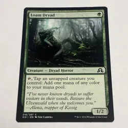 MTG Shadows Over Innistrad Dryad Loam LP Regular Card 216/297 - Image 1