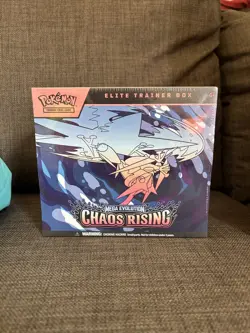 Pokemon TCG: Chaos Rising ETB (Elite Trainer Box) - In Hand - Image 1
