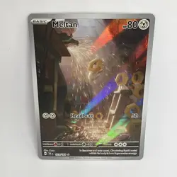 Meltan | 179/162 | Illustration Rare | Temporal Forces Pokemon Holo | Near Mint - Image 3