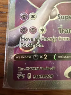 Pokemon TCG Mewtwo V SWSH229 Sword & Shield Black Star Promo Holo SEALED - Image 2