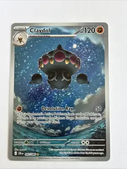 Claydol 092/86 Illustration Rare Pokemon Chaos Rising ME04 NM - Image 1