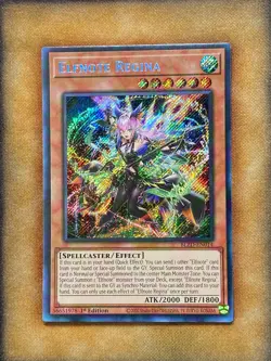 Yugioh Elfnote Regina BLZD-EN014 Secret Rare 1st Ed NM - Image 1