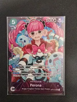 Perona SEALED Extra Grand Battle Promo ONE PIECE Card ENGLISH TCG NM OP14-033 - Image 1