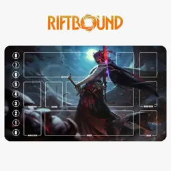 Yone Riftbound Playmat League of Legends Playmat+Bag Trading Card Game Mat 12 - Image 1