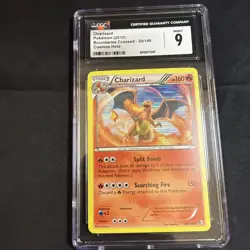 CGC 9 Charizard Holo Rare Boundaries Crossed 2012 Pokemon Card #20 - Image 2
