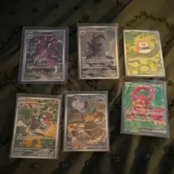 Pokemon TCG 6-Card Lot Regular EN 2022 Drapion Salazzle Rowlet Tyrunt Espurr - Image 1