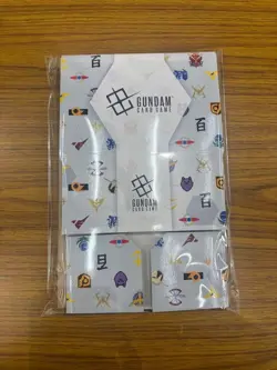 Gundam Card Game Storage Box & Resource Card Set EVX07 w/ Set of 4 Sleeves - Image 2