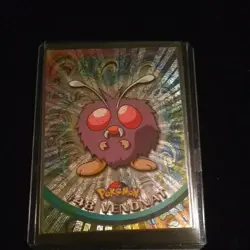 Mint 2000 Topps CHROME Pokemon VENONAT #48 Full Art Foil Card - Image 1