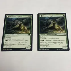 Ulvenwald Captive / Ulvenwald Abomination Eldritch Moon 175/205 NM! 2x MTG - Image 1